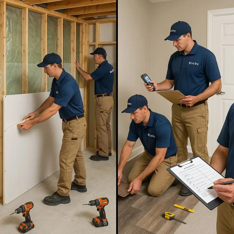 Repairs and Reconstruction process in Carrboro, NC